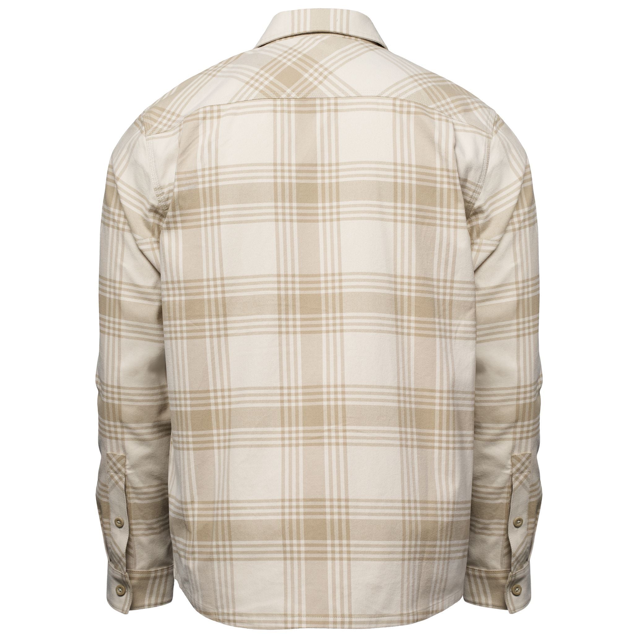 Simms Men's Tailout Flannel Louie Plaid: Stone Image 02