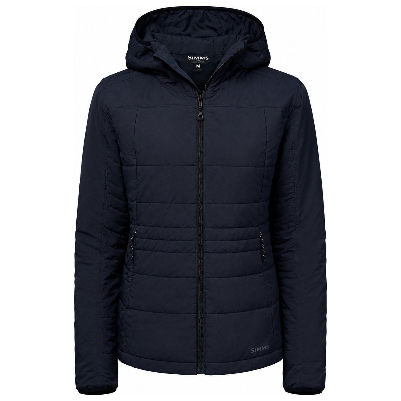 Simms Women's Fall Run Hooded Jacket Black Image 01