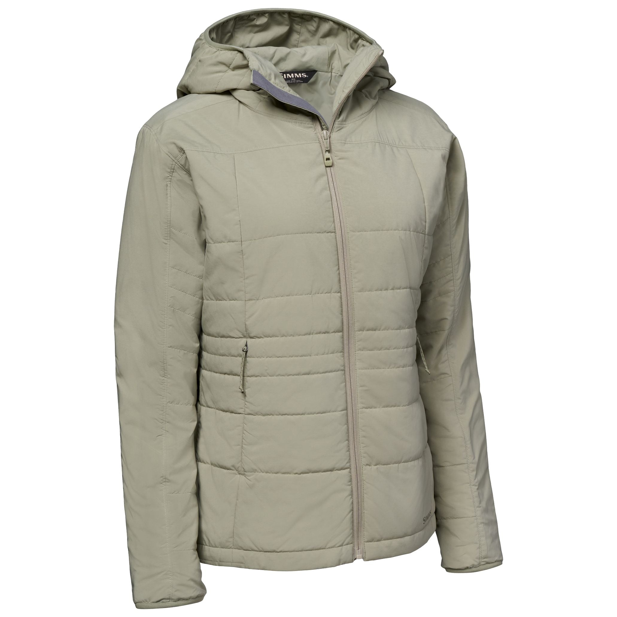 Simms Women's Fall Run Hooded Jacket Pale Pine Image 02