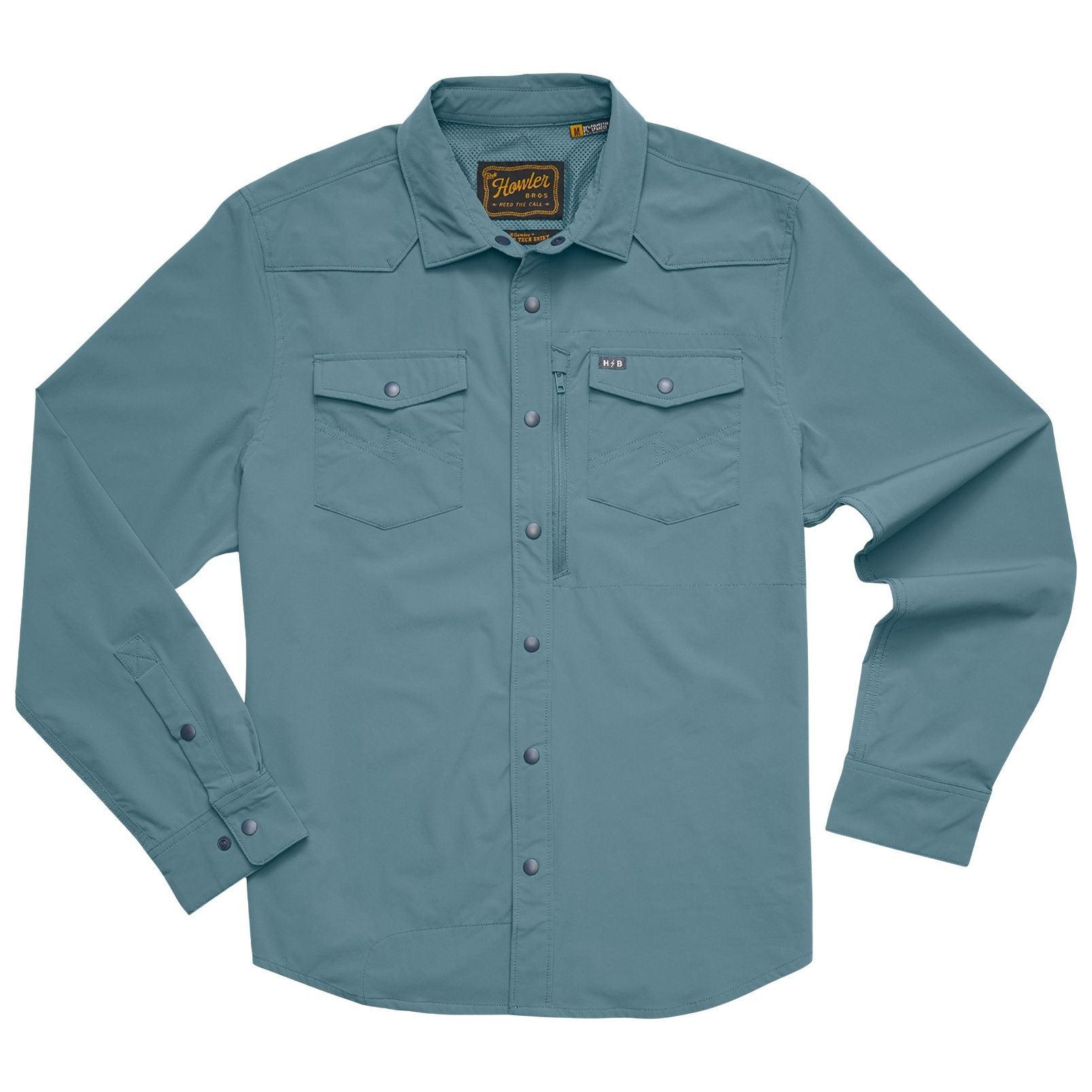 Howler Brothers Emerger Tech Longsleeve Stormy Sea Image 01