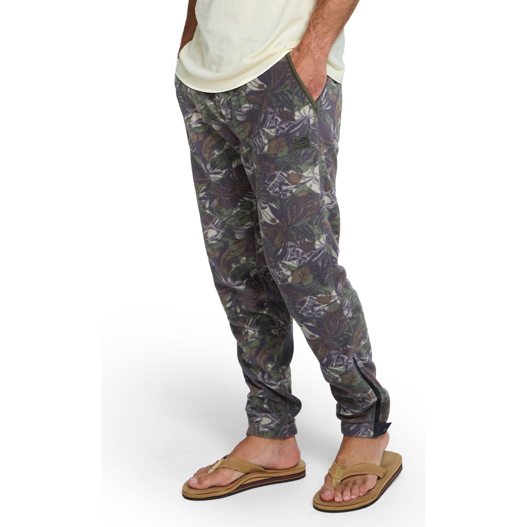 Howler Brothers Free Range Fleece Pants Tropic Noir Image 03
