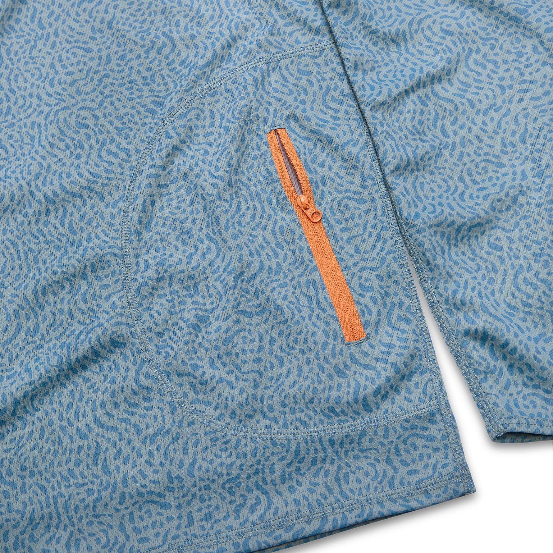 Howler Brothers Loggerhead Hoodie Pond Patterns : Iron Blue Image 05