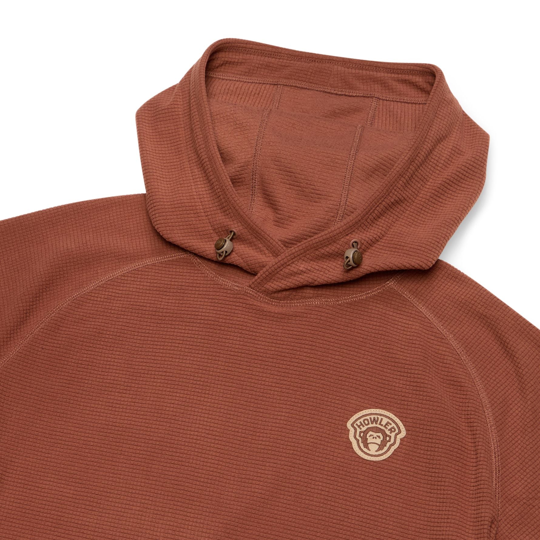 Howler Brothers Palo Duro Fleece Hoodie Mink Brown Image 04