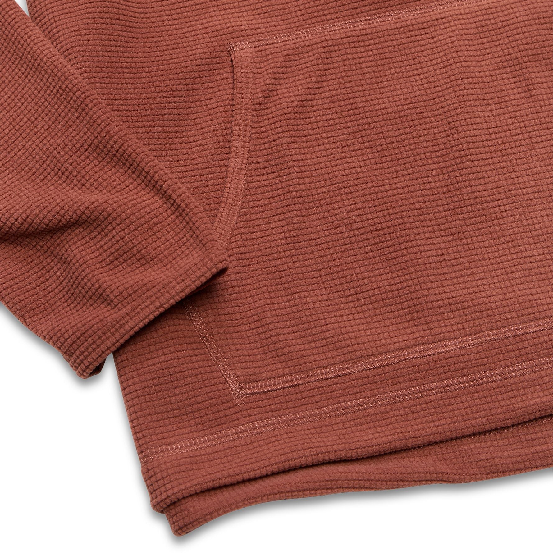 Howler Brothers Palo Duro Fleece Hoodie Mink Brown Image 05