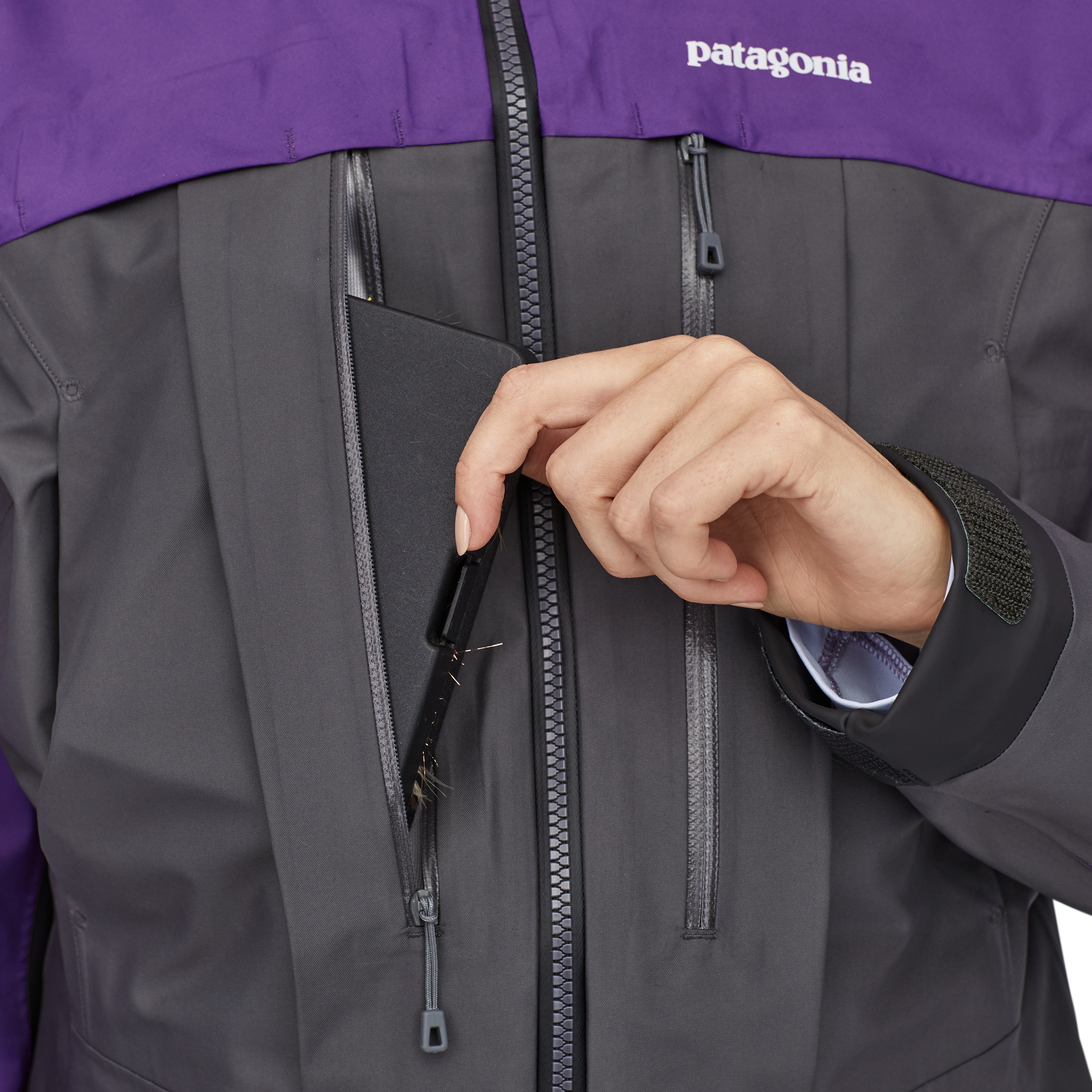 Patagonia Women's River Salt Jacket Purple Image 07