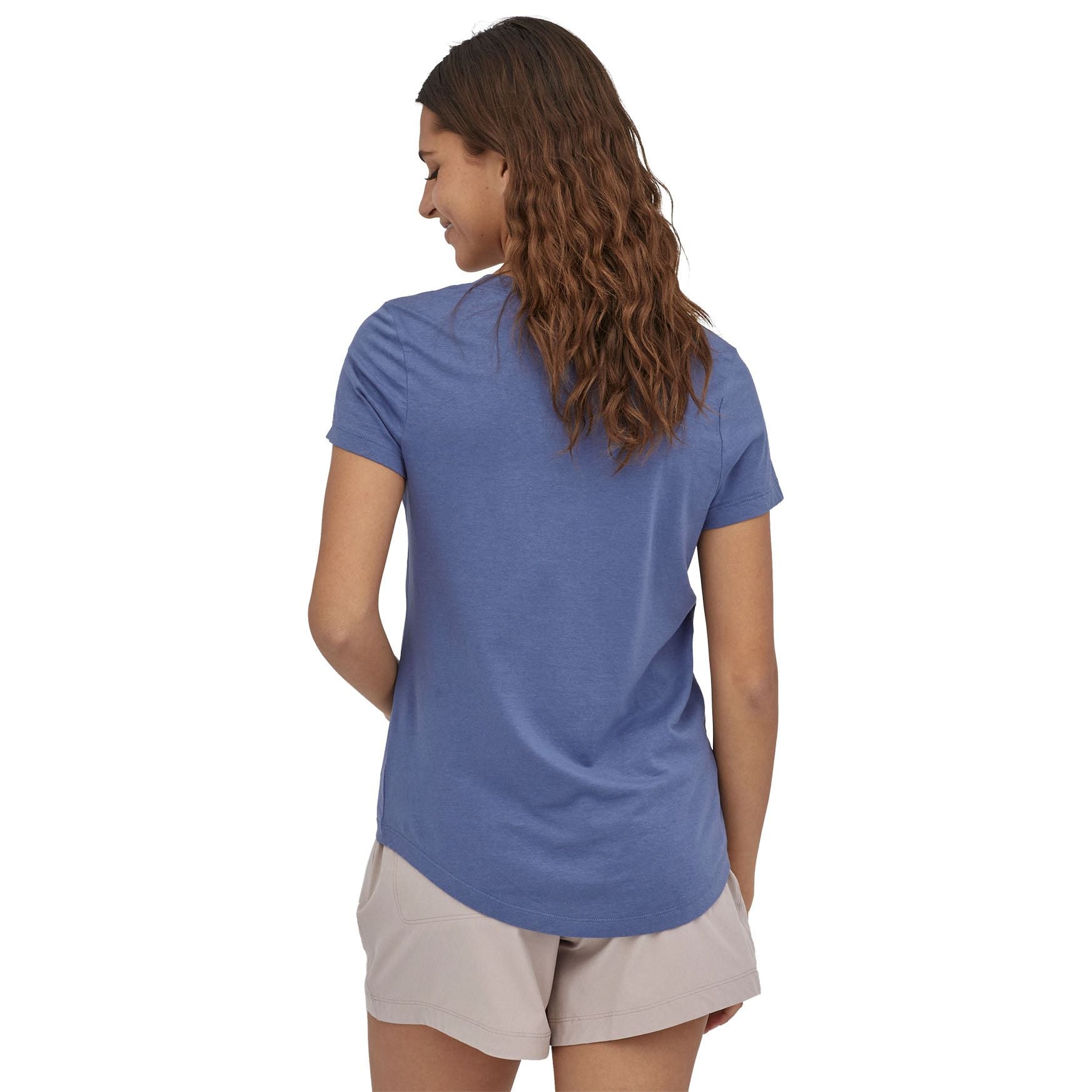 Patagonia Women's Side Current Tee SS Current Blue Image 03
