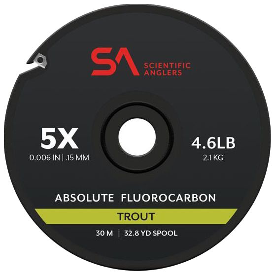 Scientific Anglers Absolute Fluorocarbon Trout Tippet Image 01