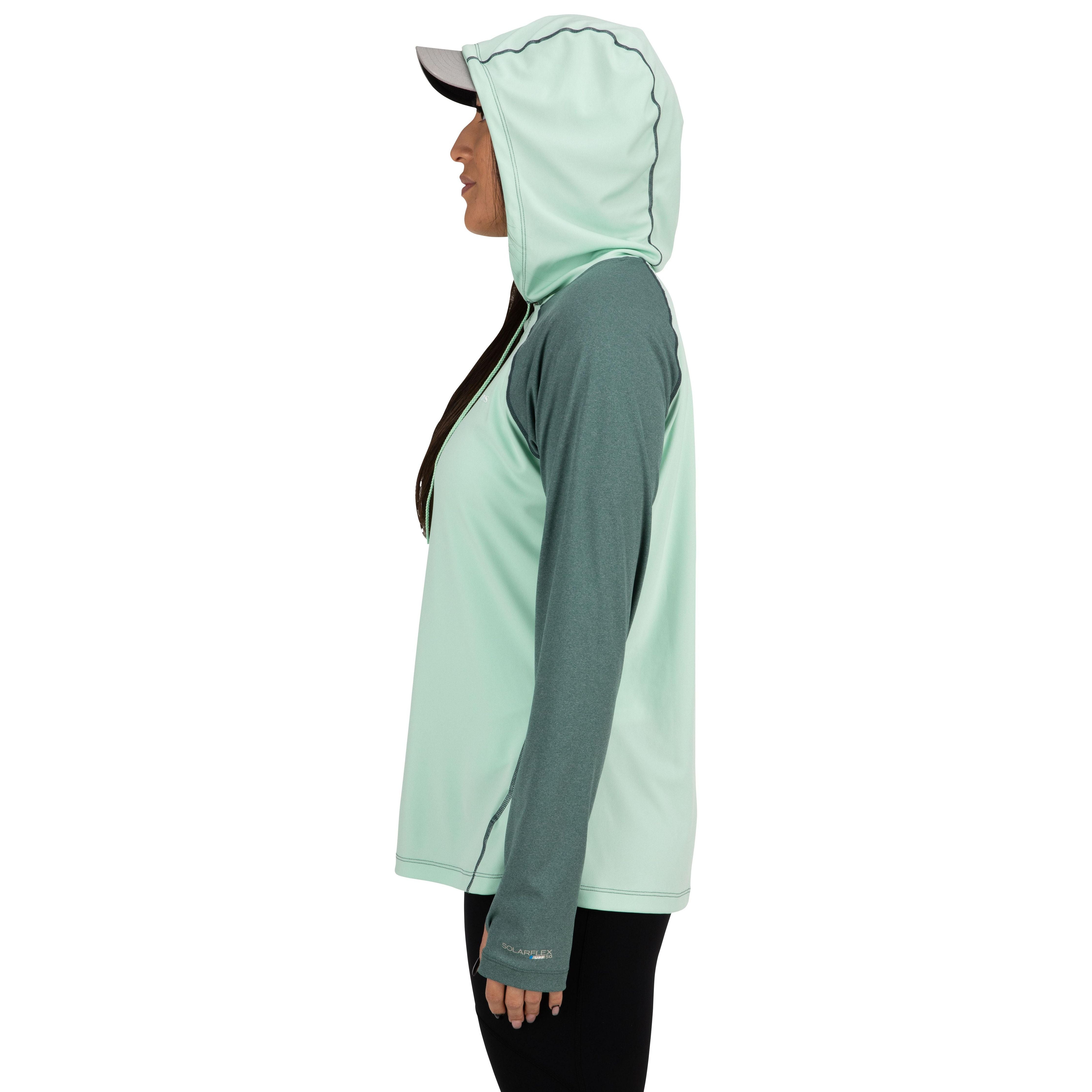 Simms Women's BugStopper Hoody Opal Heather Image 1