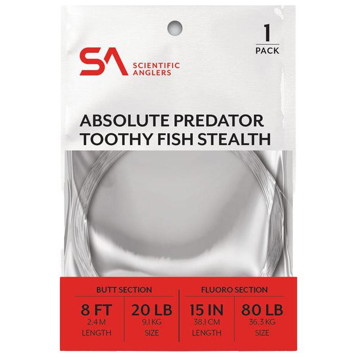 Scientific Anglers Absolute Predator Toothy Fish Stealth Leader Image 01