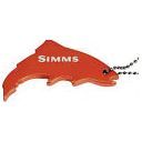 Simms Thirsty Trout Keychain Simms Orange Image 1