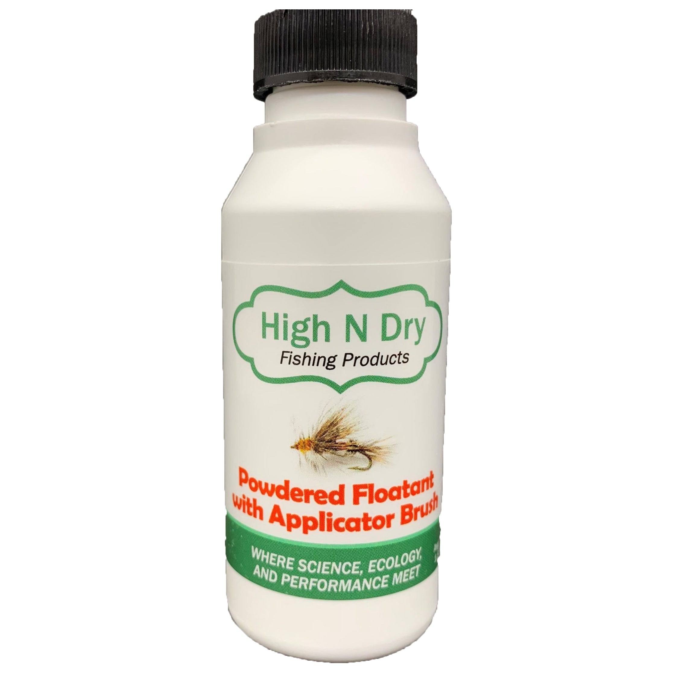 High N Dry Powdered Floatant with Applicator Brush – Big Sky Anglers